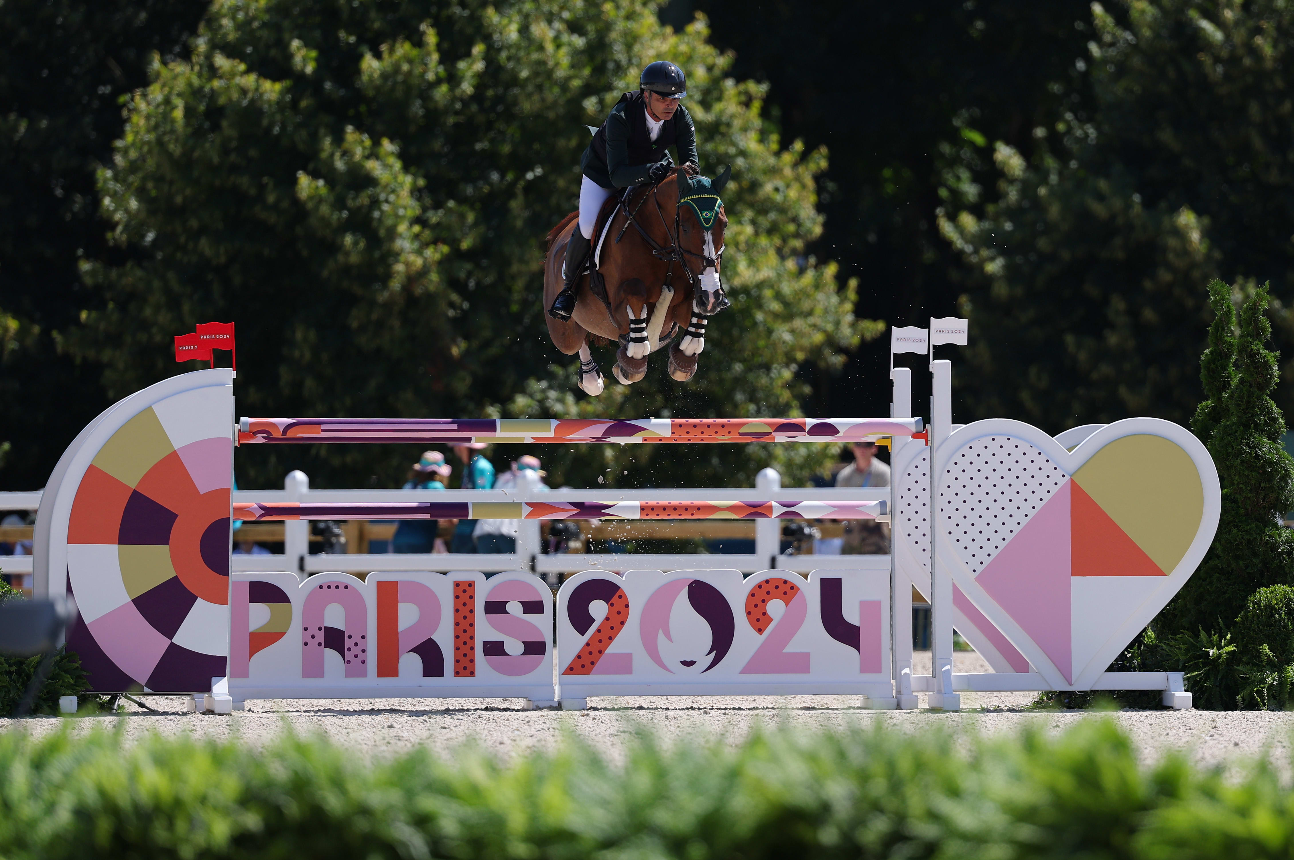 Paris 2024 Olympics what did the obstacles present on the Versailles